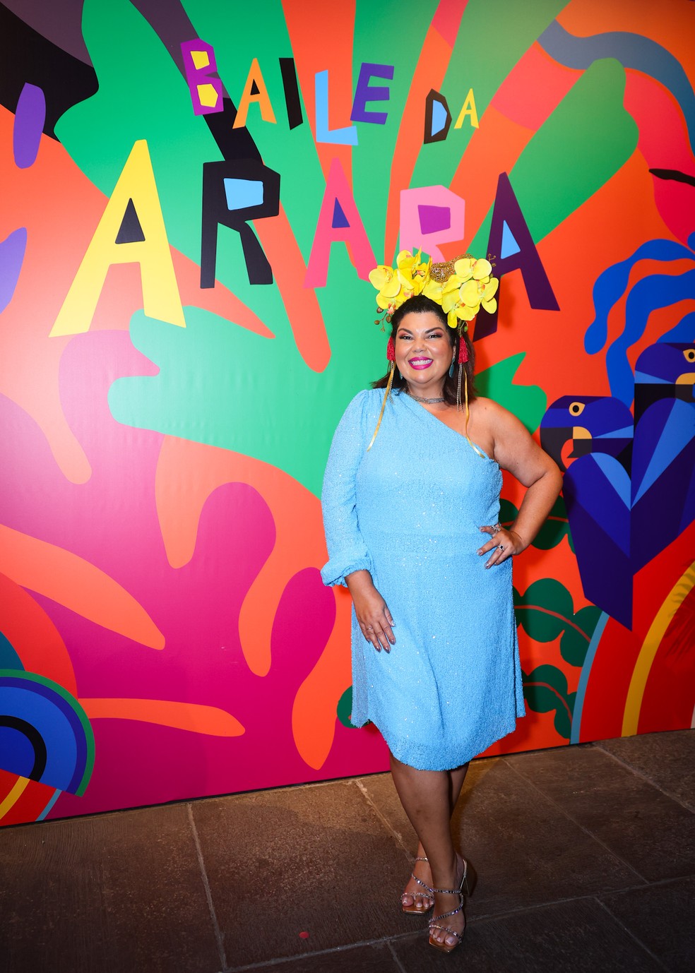 Fabiana Karla se diverte no Baile da Arara — Foto: Lucas Ramos/Brazil News