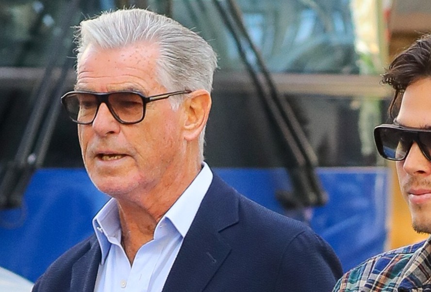 Pierce Brosnan e o filho, Paris Brosnan