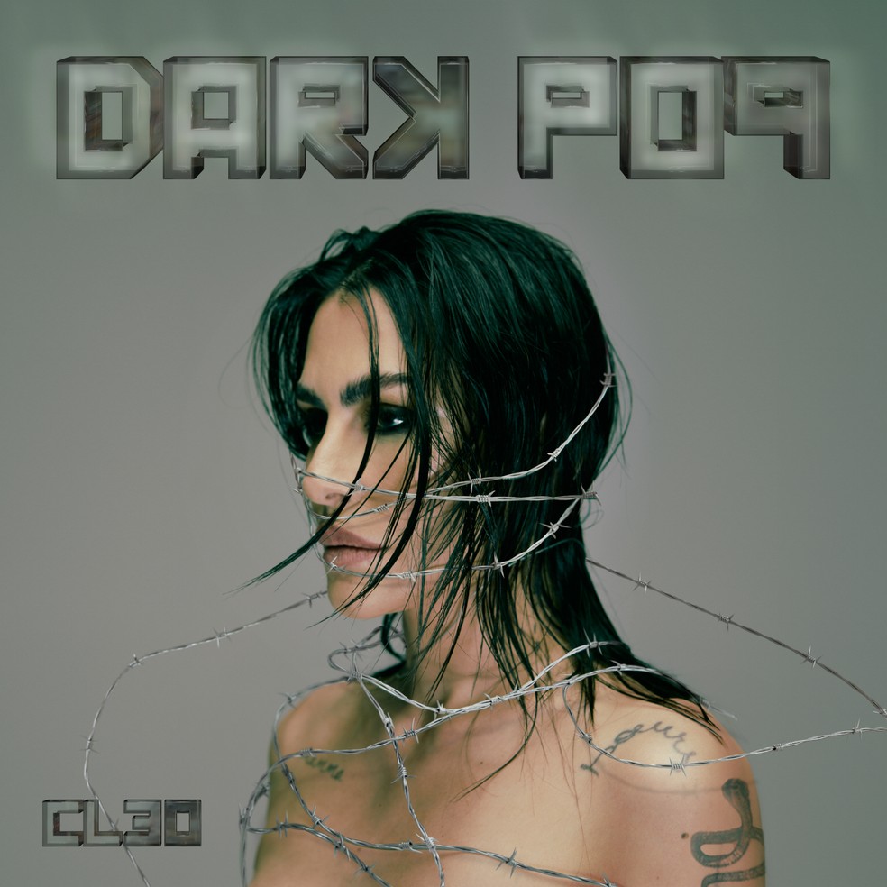 Capa de 'Darkpop', primeiro &aacute;lbum da carreira musical de Cleo &mdash; Foto: Divulga&ccedil;&atilde;o