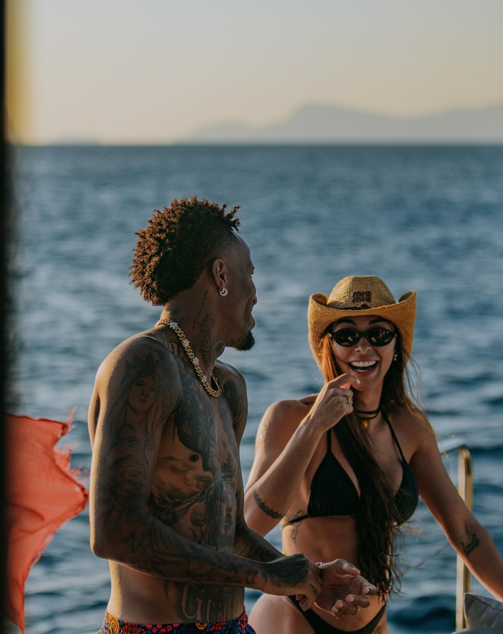 Eder Militão e Tainá Militão — Foto: Reprodução/ Instagram