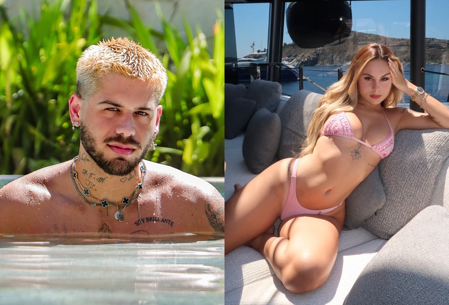 Zé Felipe aparece aos beijos com Lara Jucah em after no Rio; veja fotos!
