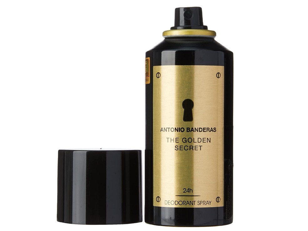 Desodorante The Golden Secret promete 24 horas de proteção  — Foto: Reprodução/Amazon