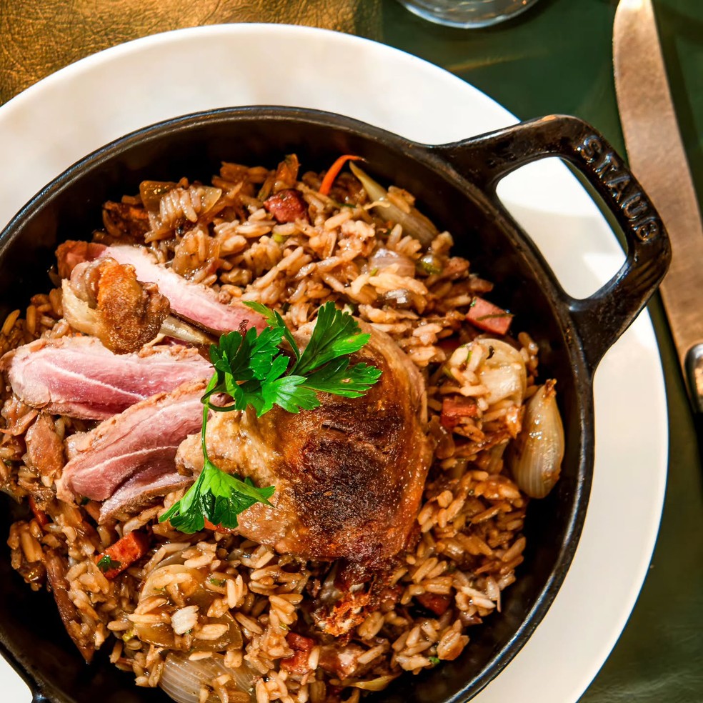 Risoto de Pato do Chez L'ami Martin — Foto: Divulgação/Alex Woloch