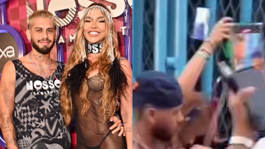 Virginia é atingida por lata na saída da Sapucaí