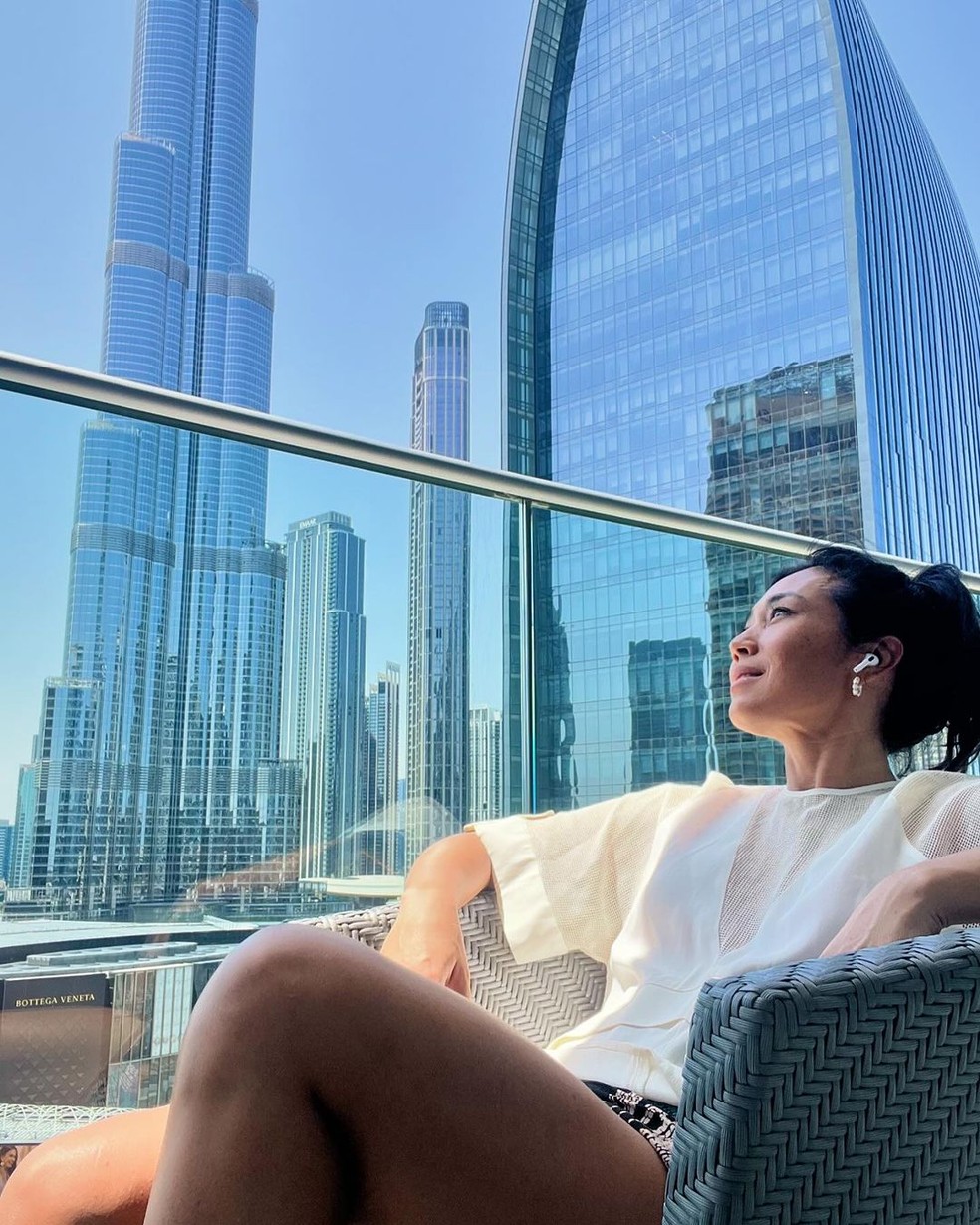 Danni Suzuki em Dubai — Foto: Reprodução/Instagram