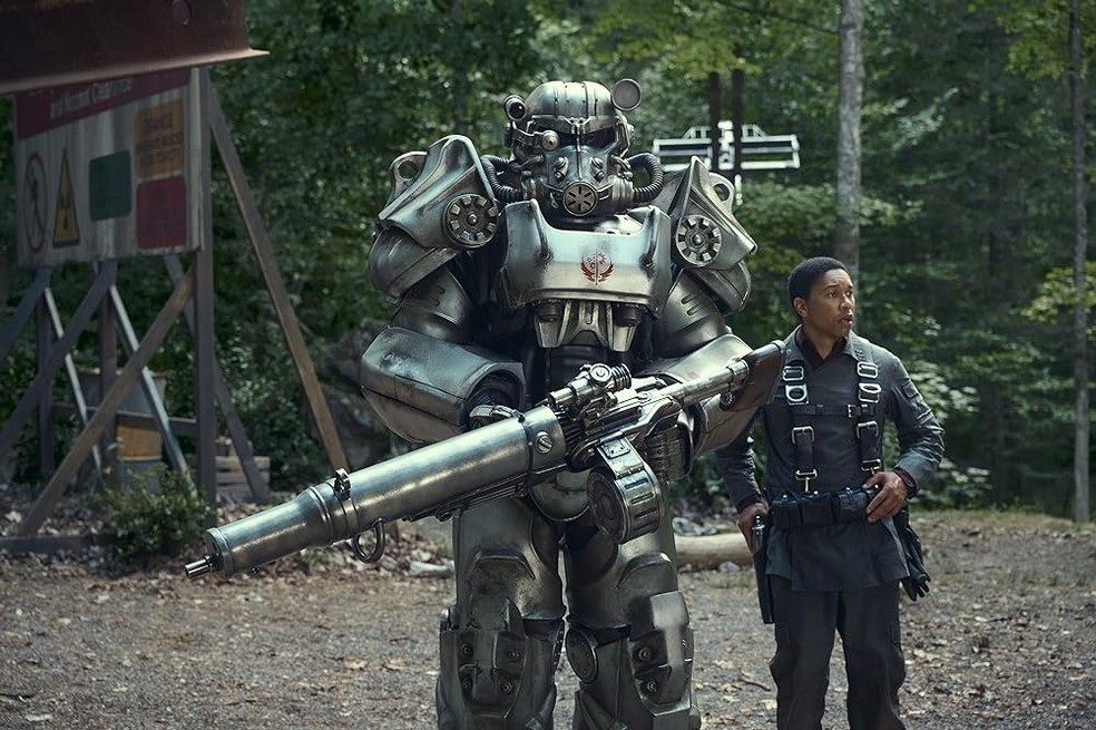 Aaron Clifton Moten é Maximus em 'Fallout', série do Prime Video — Foto: Divulgação/Prime Video