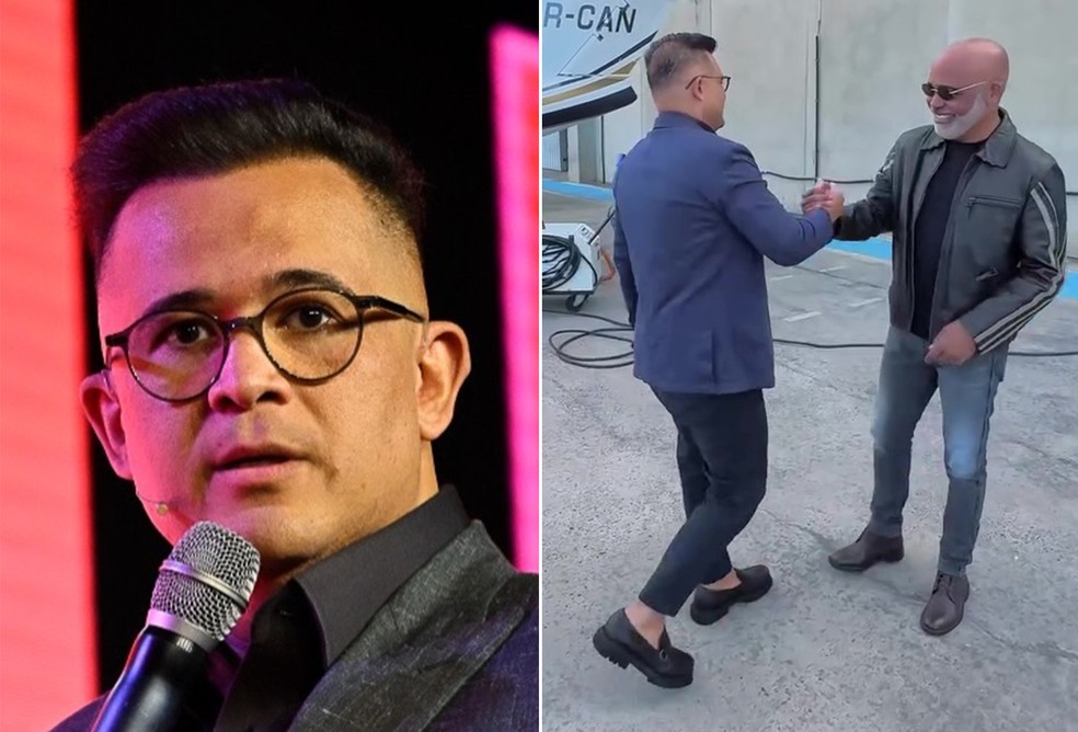 Bruno Avelar, que estava com Rick em helicóptero desaparecido — Foto: Reprodução/Instagram