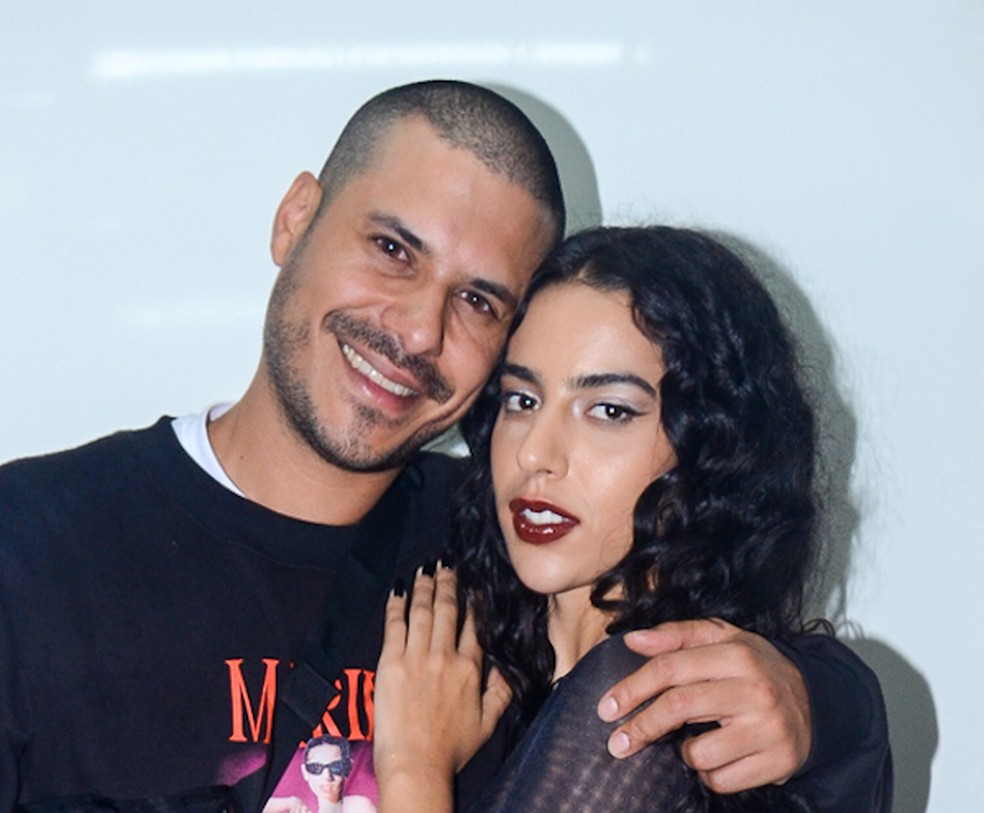 Marina Sena e o namorado, Iuri Rio Branco — Foto: Araujo/AgNews