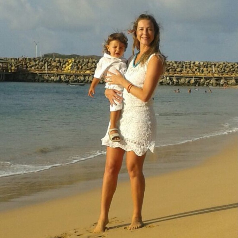 Luana Piovani abre baú de fotos com o filho — Foto: Reprodução/Instagram