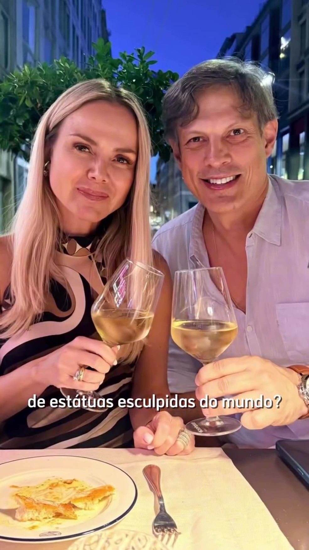 Eliana abre álbum das férias com Adriano Ricco, a filha, Manuela, e sem o filho, Arthur — Foto: Reprodução/Instagram