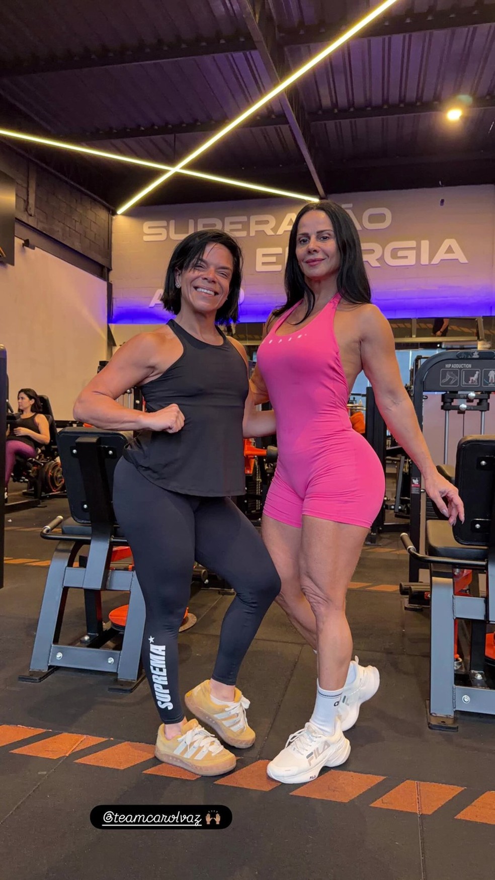 Carol Vaz e Viviane Araujo — Foto: Reprodução/Instagram