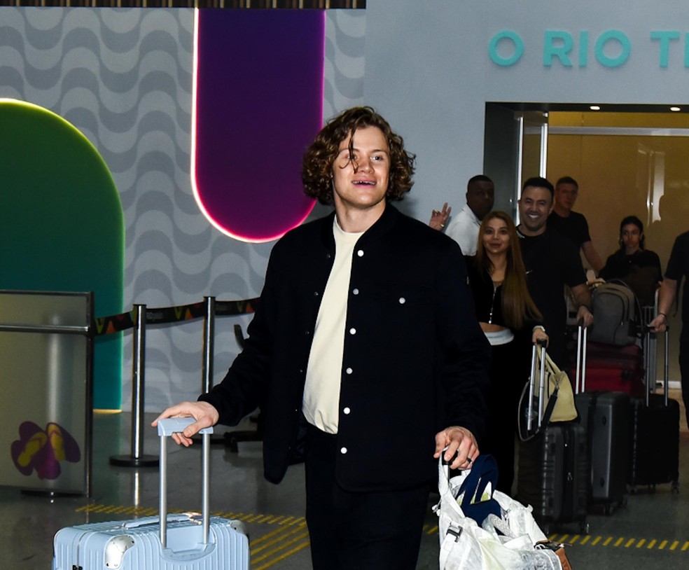 Lucas Pinheiro e Isadora Cruz — Foto: Webert Belicio/AgNews