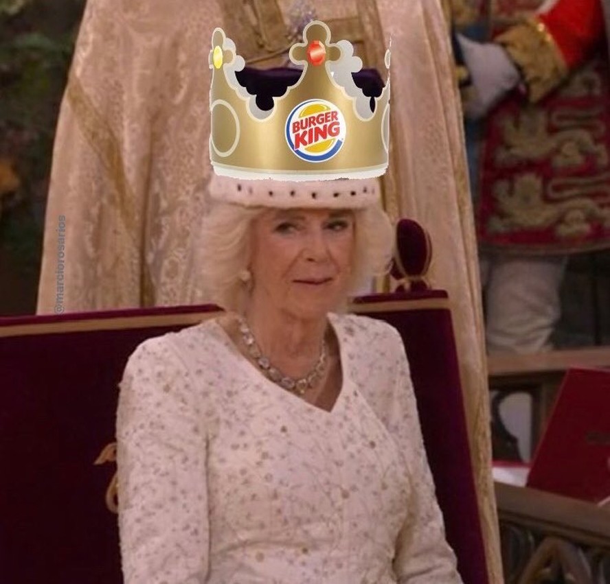 Camilla, nova rainha do Reino Unido, vira meme
