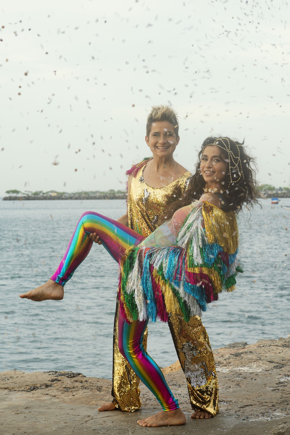 Lan Lanh e Nanda Costa — Foto: Shai Andrade @sunshaii