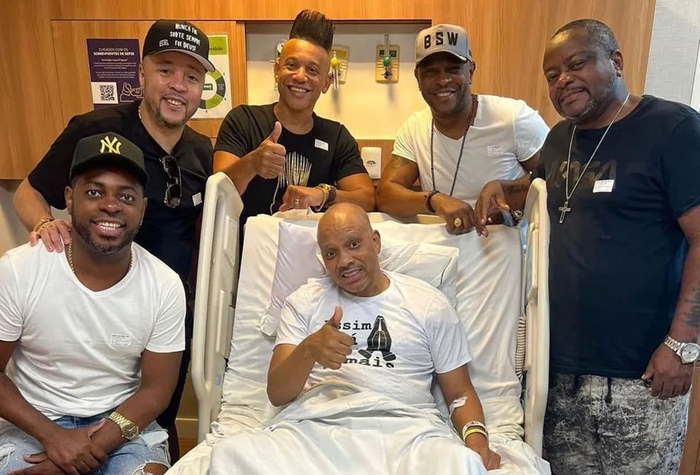 Anderson Leonardo, do Molejo, apresenta melhoras; leia novo boletim
