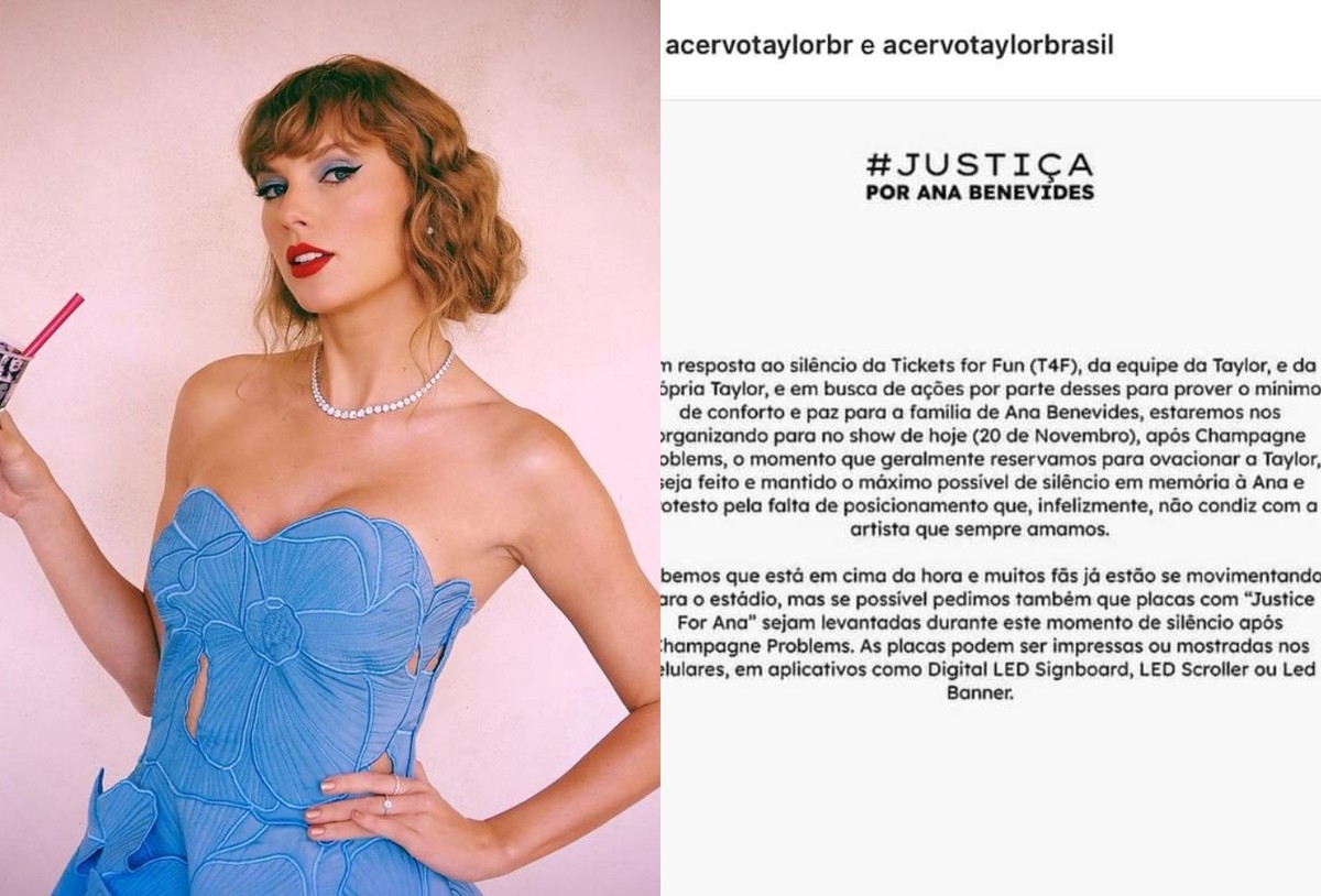 Fã-clubes de Taylor Swift organizam protesto contra cantora e produtora  durante show