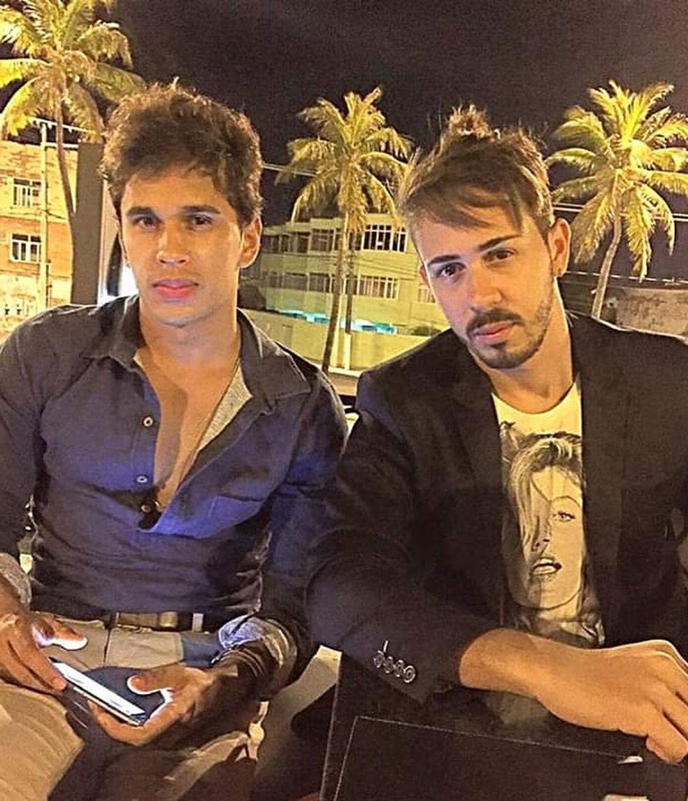 Lucas Guimarães e Carlinhos Maia — Foto: Reprodução/Instagram