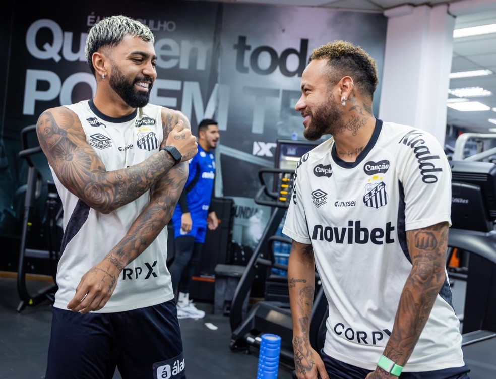 Neymar Jr se reapresenta no Santos — Foto: Reprodução/Instagram
