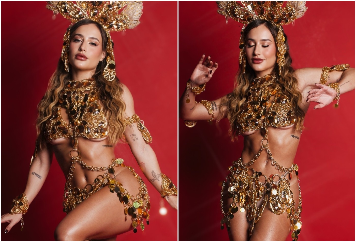 Após brilhar na estreia como musa, Bruna Griphao anuncia: 