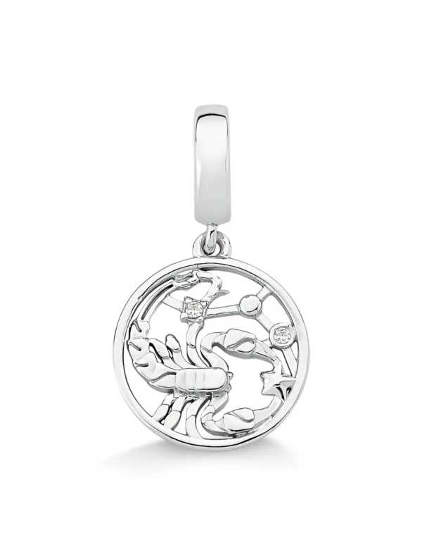 Charm Escorpião Cravejado