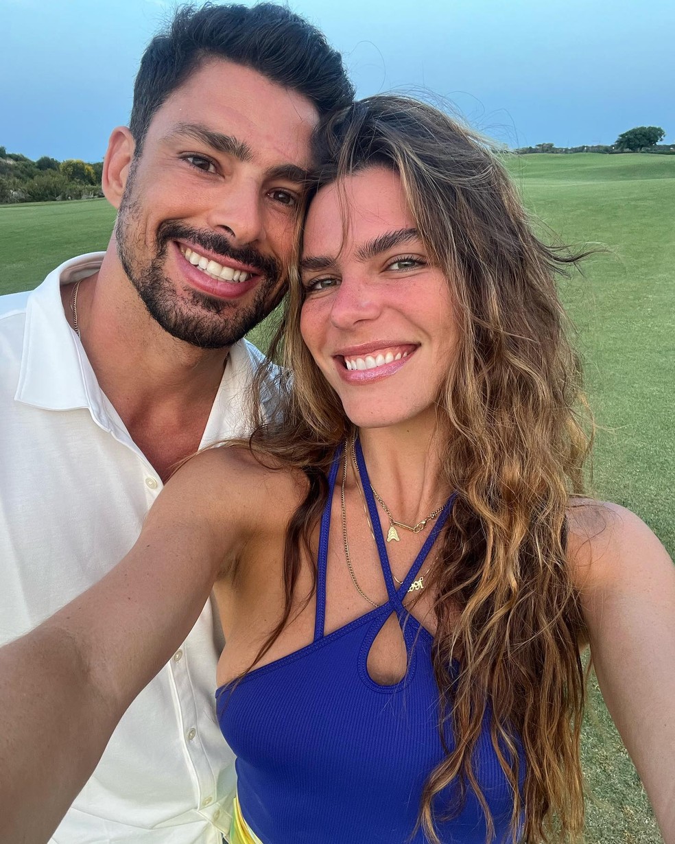 Cauã Reymond e Mariana Goldfarb — Foto: Reprodução/Instagram
