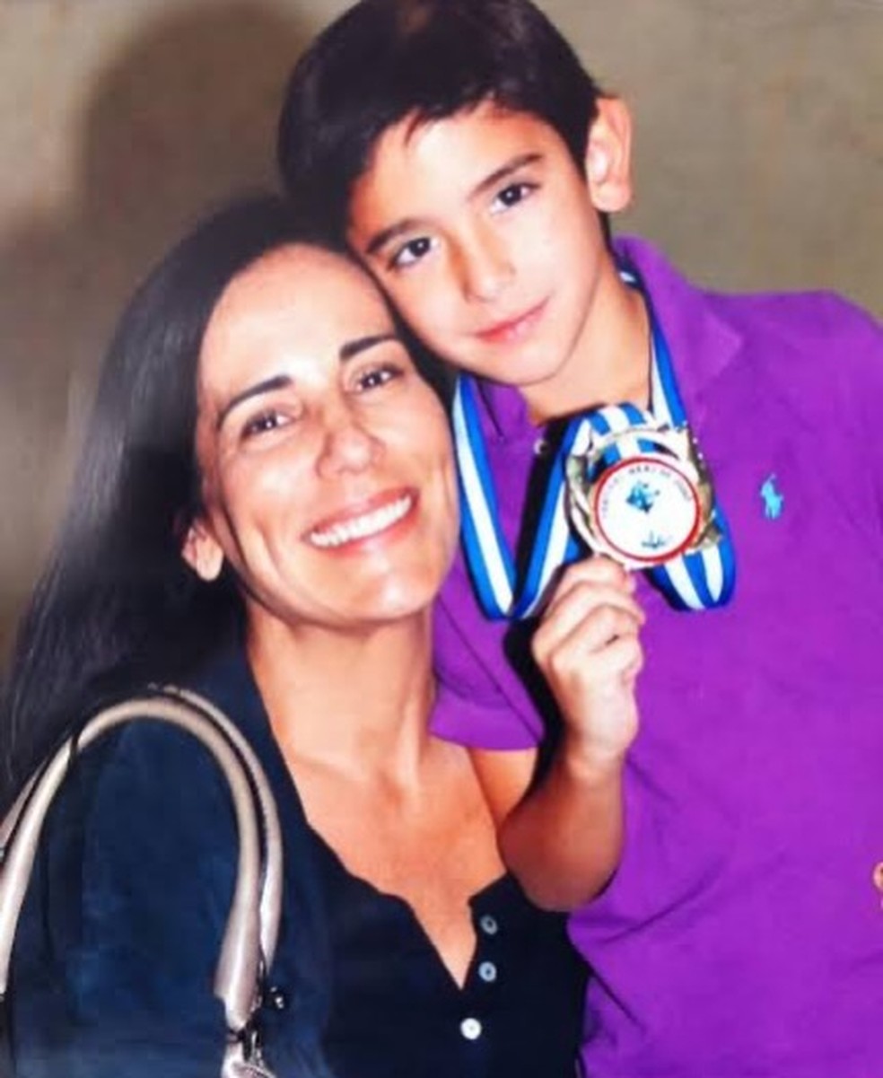 Gloria Pires celebra aniversário de 22 de filho caçula — Foto: Reprodução/Instagram