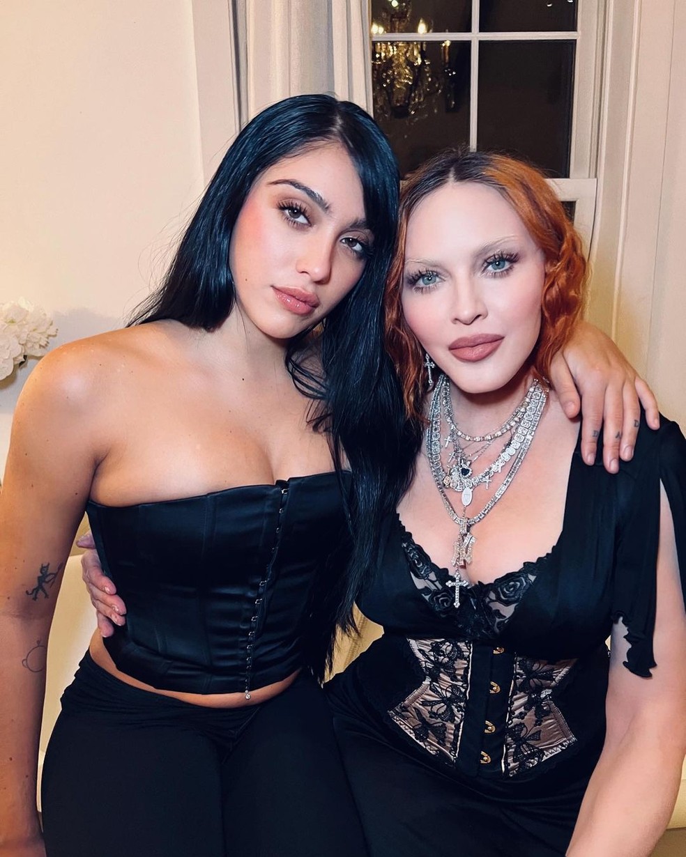 Lourdes Leon e Madonna — Foto: Reprodução do Instagram