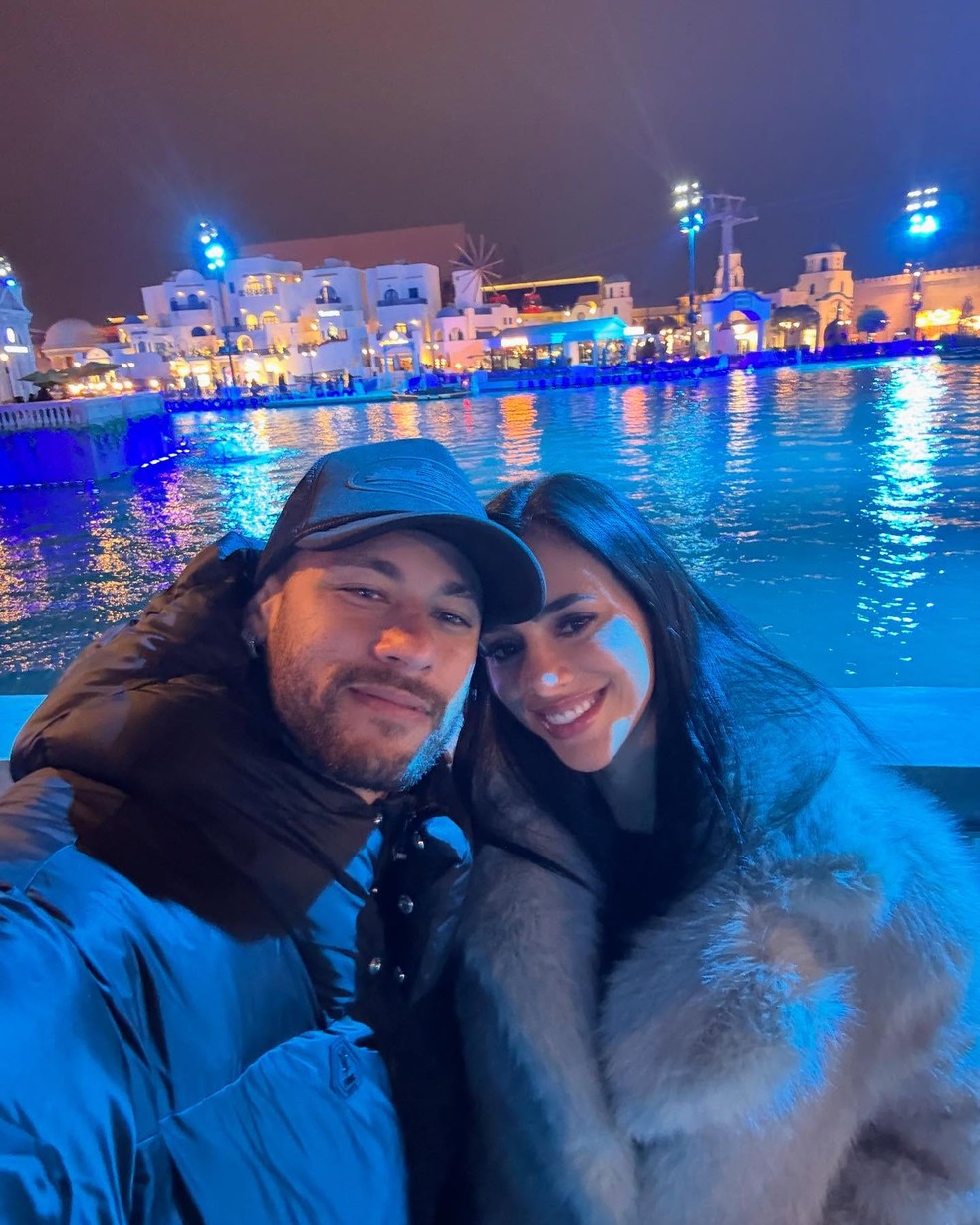 Neymar e Bruna Biancardi — Foto: Reprodução/Instagram