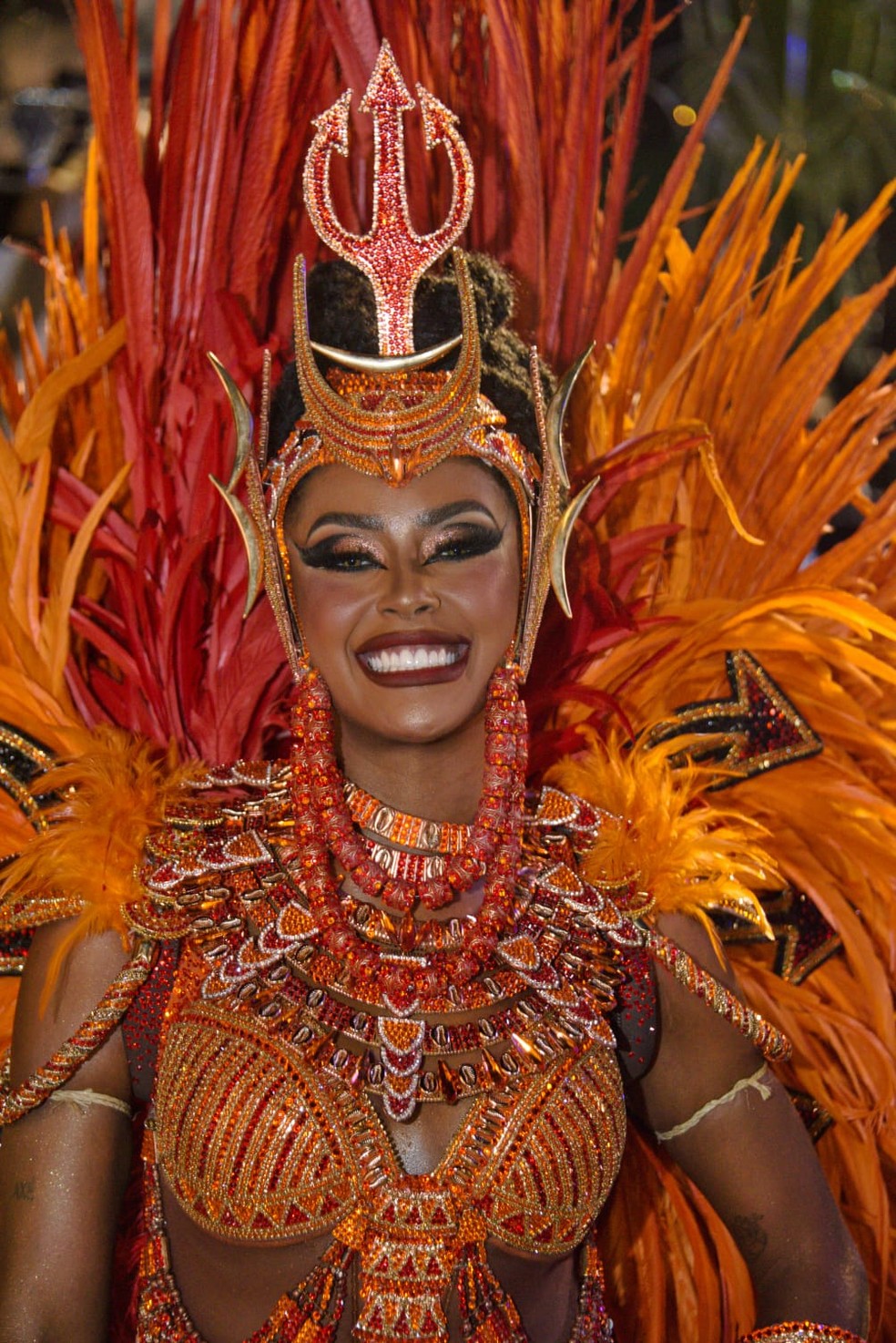 Madu Fraga, Rainha de Bateria da Vai-Vai &mdash; Foto: Bruna Grassi/Quem