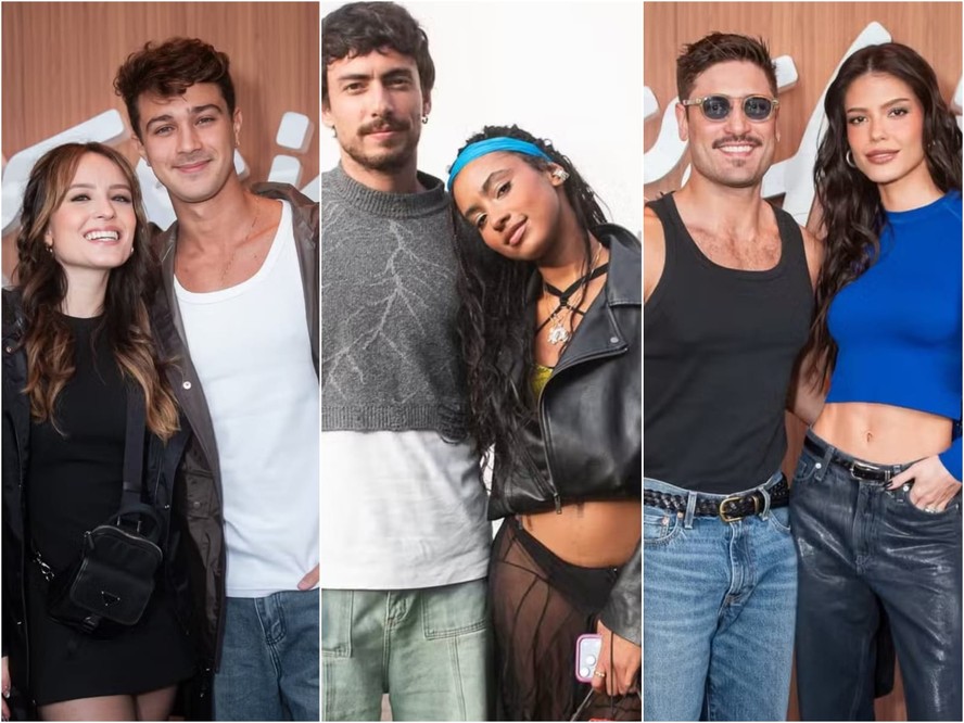 Penúltimo dia Rock in Rio reúne casais: Larissa Manoela e André Luiz Frambach; Jaffar Bambirra e Gabz; Daniel Rocha e Vitória Strada