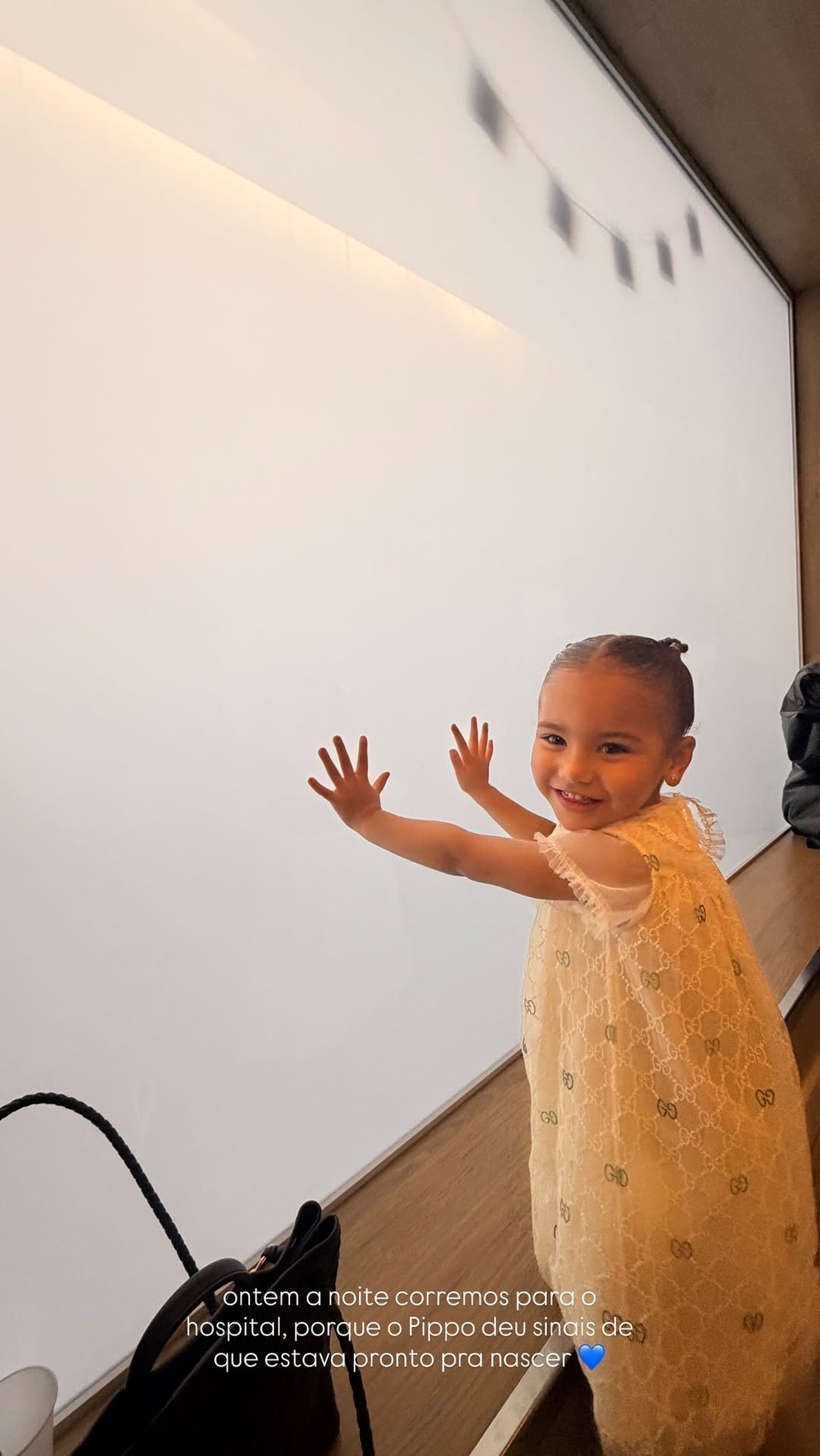 Nasce Filippo, filho de Bianca Biancardi — Foto: Reprodução/Instagram