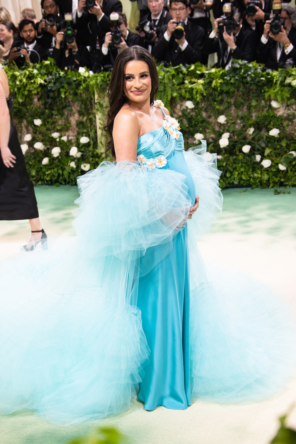 Lea Michele, de Rodarte — Foto: Getty Images