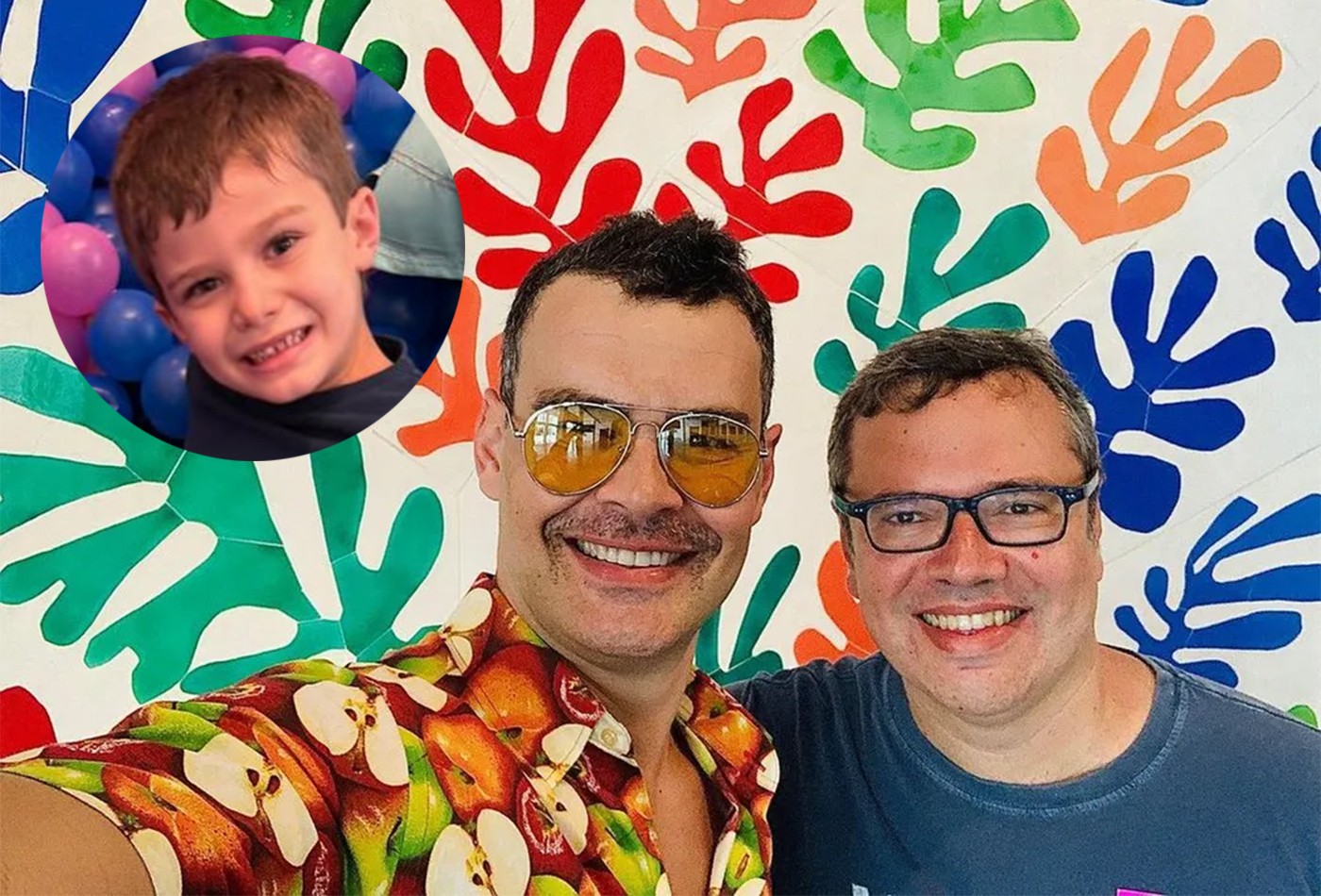 Carmo Dalla Vecchia posta fotos antigas e se compara com filho que tem com João Emanuel Carneiro
