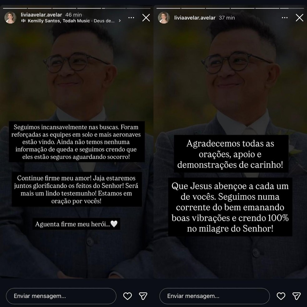 Posts de Lívia Avelar — Foto: Reprodução | Instagram
