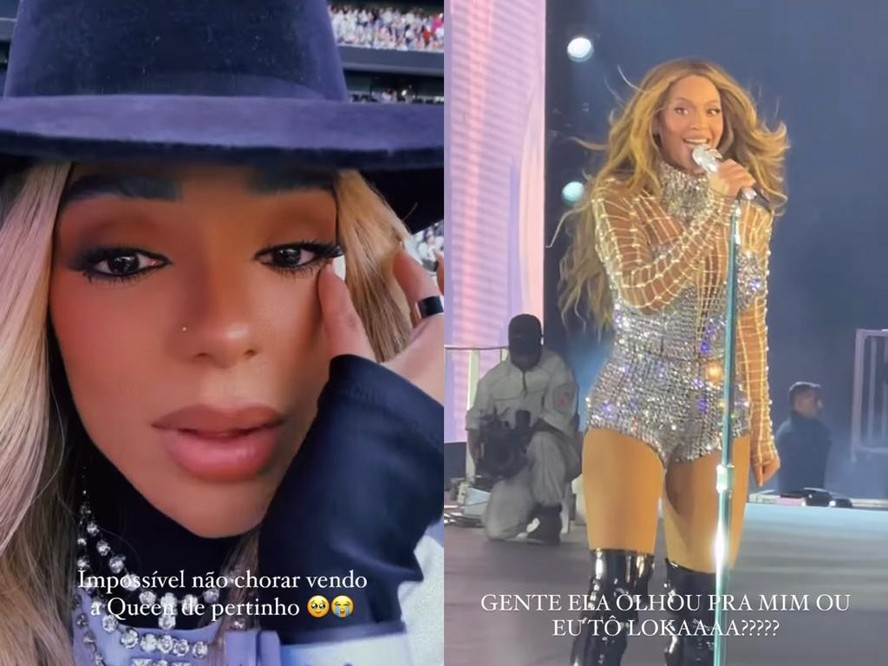 Brunna Gonçalves vibra com suposta olhada de Beyoncé