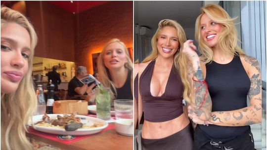 Karoline Lima se encontra com ex de Eder Militão, pai de sua filha, e explica aproximação após indiretas