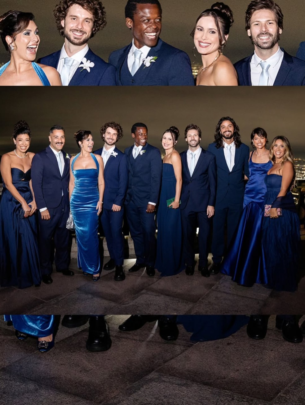 Maicon Rodrigues compartilha cliques do casamento de Giovanna Lancellotti e Gabriel David — Foto: Reprodução/Instagram