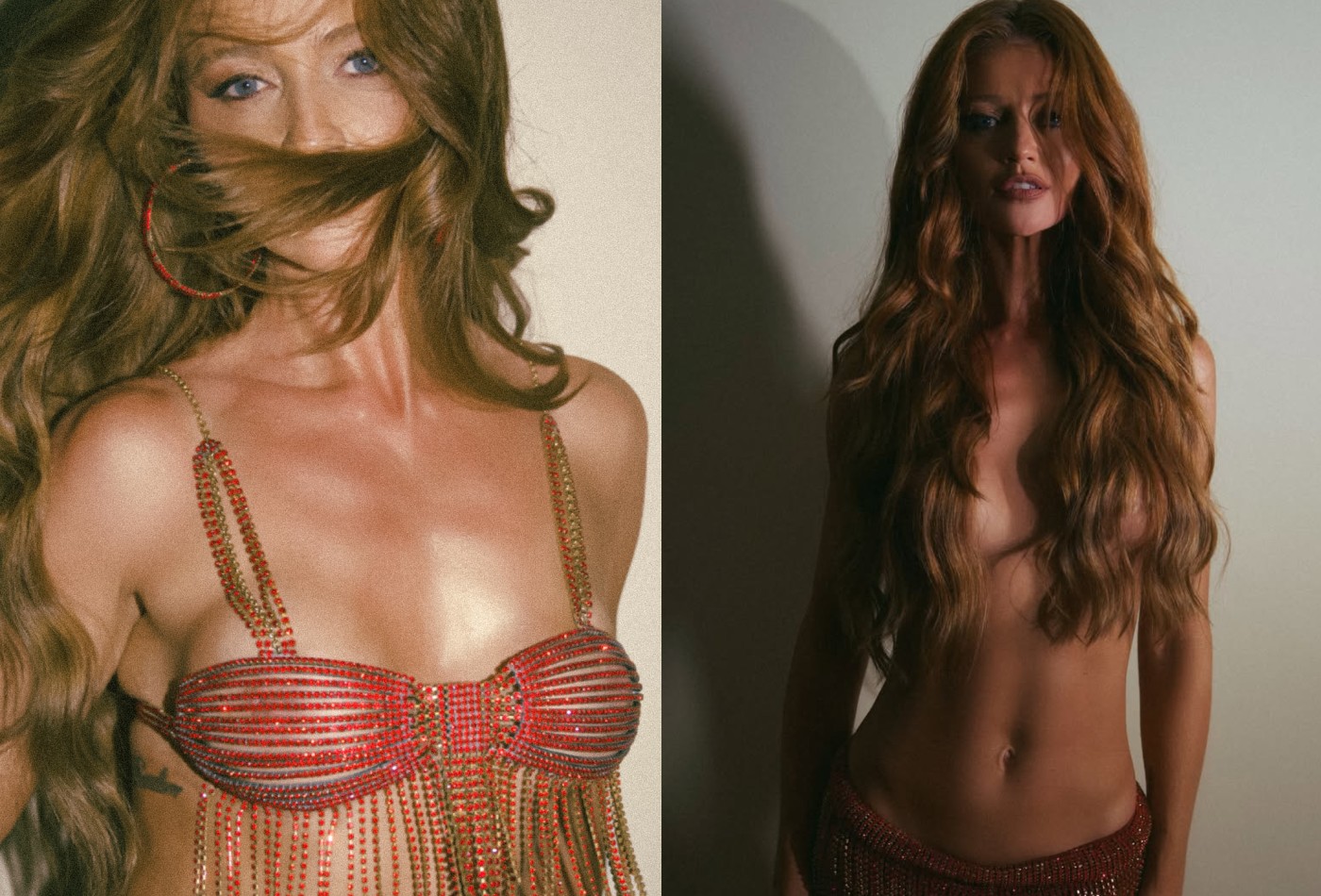Solteiríssima, Cintia Dicker aposta em biquíni transparente, topless e agita a web; veja álbum de fotos e reações - Foto