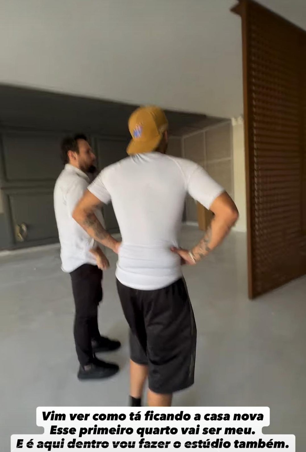 Zé Felipe mostra cômodos da nova mansão — Foto: reprodução/Instagram