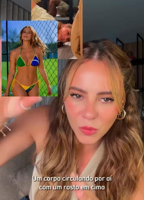 Paolla Oliveira desabafa sobre ter fotos sensíveis criadas por IA: 