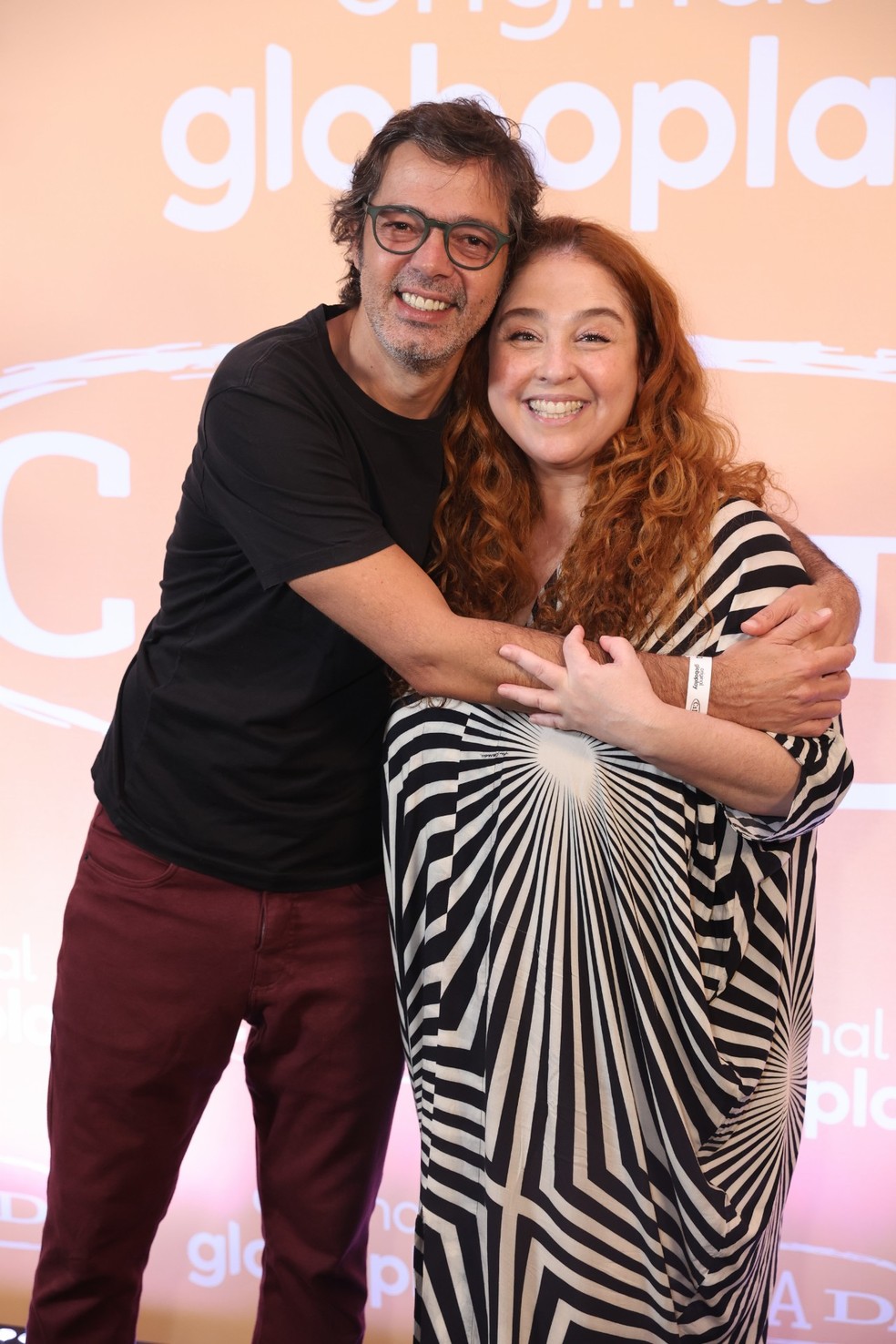 Bruno Mazzeo e Débora Lan no lançamento da nova temporada da série "Cilada" — Foto: Daniel Pinheiro BrazilNews