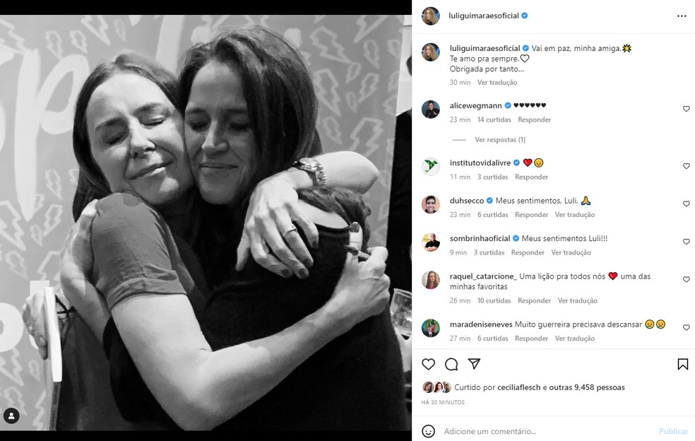 Susana Naspolini e Ana Luiza Guimarães — Foto: Reprodução/Instagram
