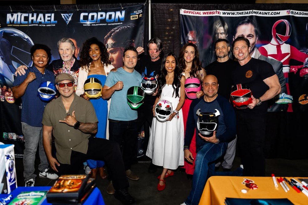 Equipe de Power Ranger — Foto: @edwardfotography
