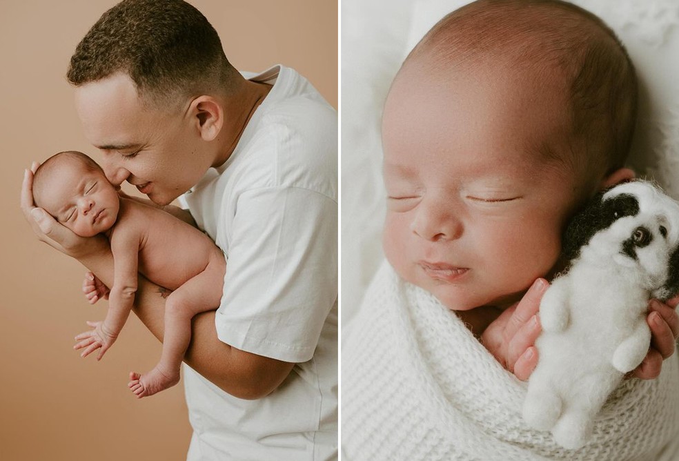 João Gomes se declara para o filho e encanta internautas 'Cópia do papai'