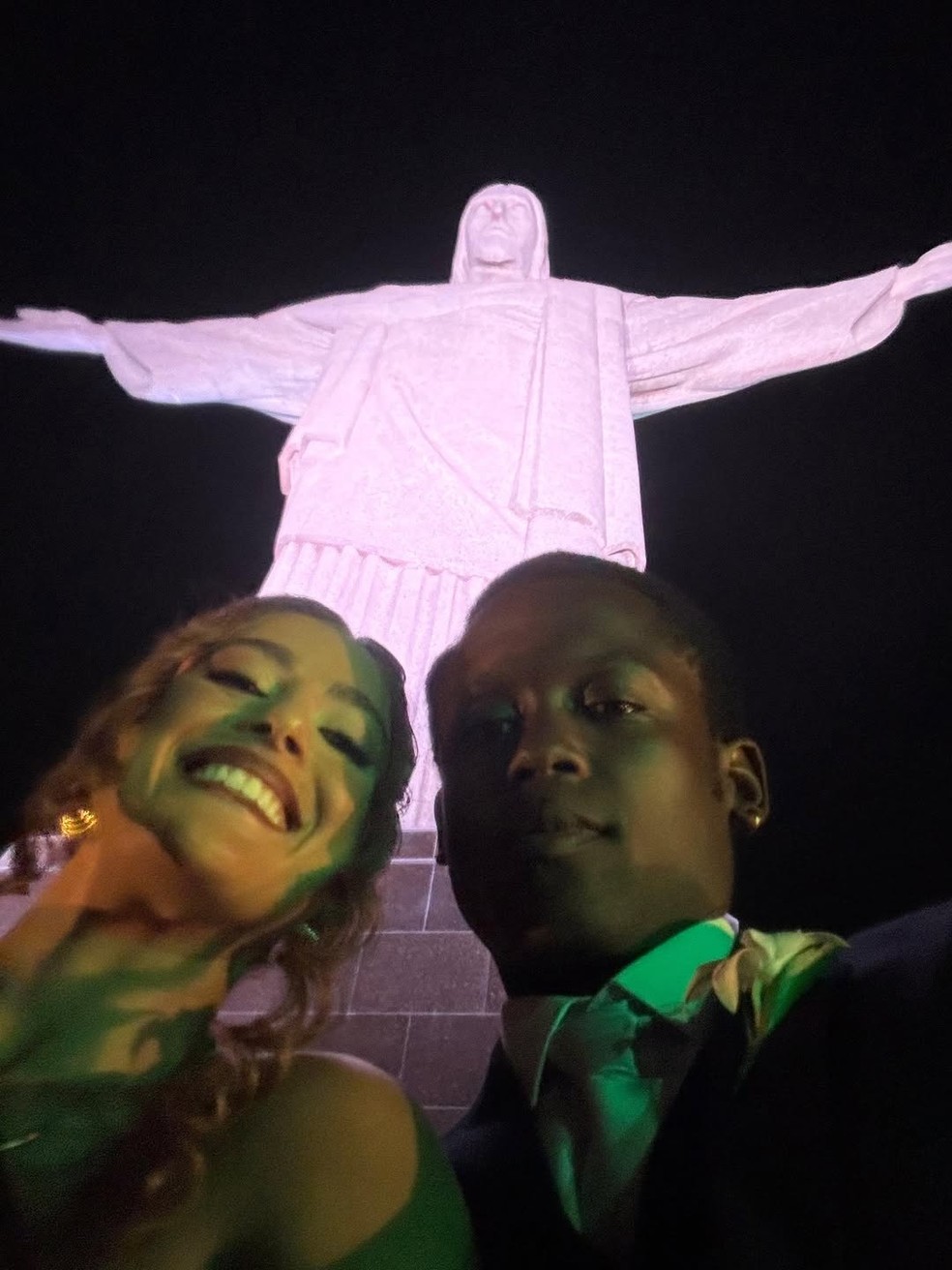 Maicon Rodrigues compartilha cliques do casamento de Giovanna Lancellotti e Gabriel David — Foto: Reprodução/Instagram