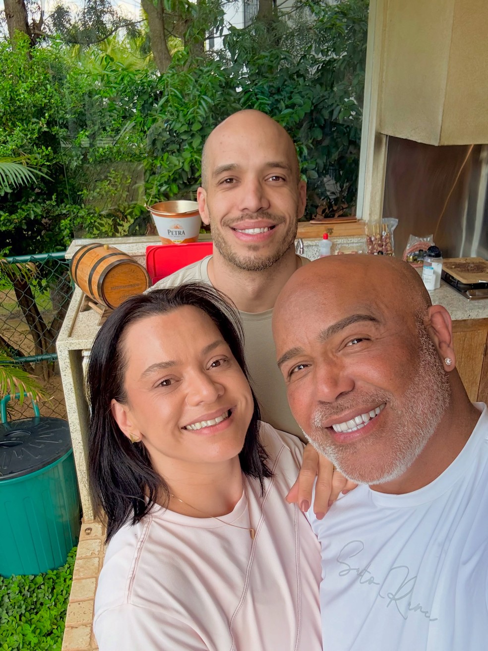 Rick com os filhos — Foto: Reprodução/Instagram