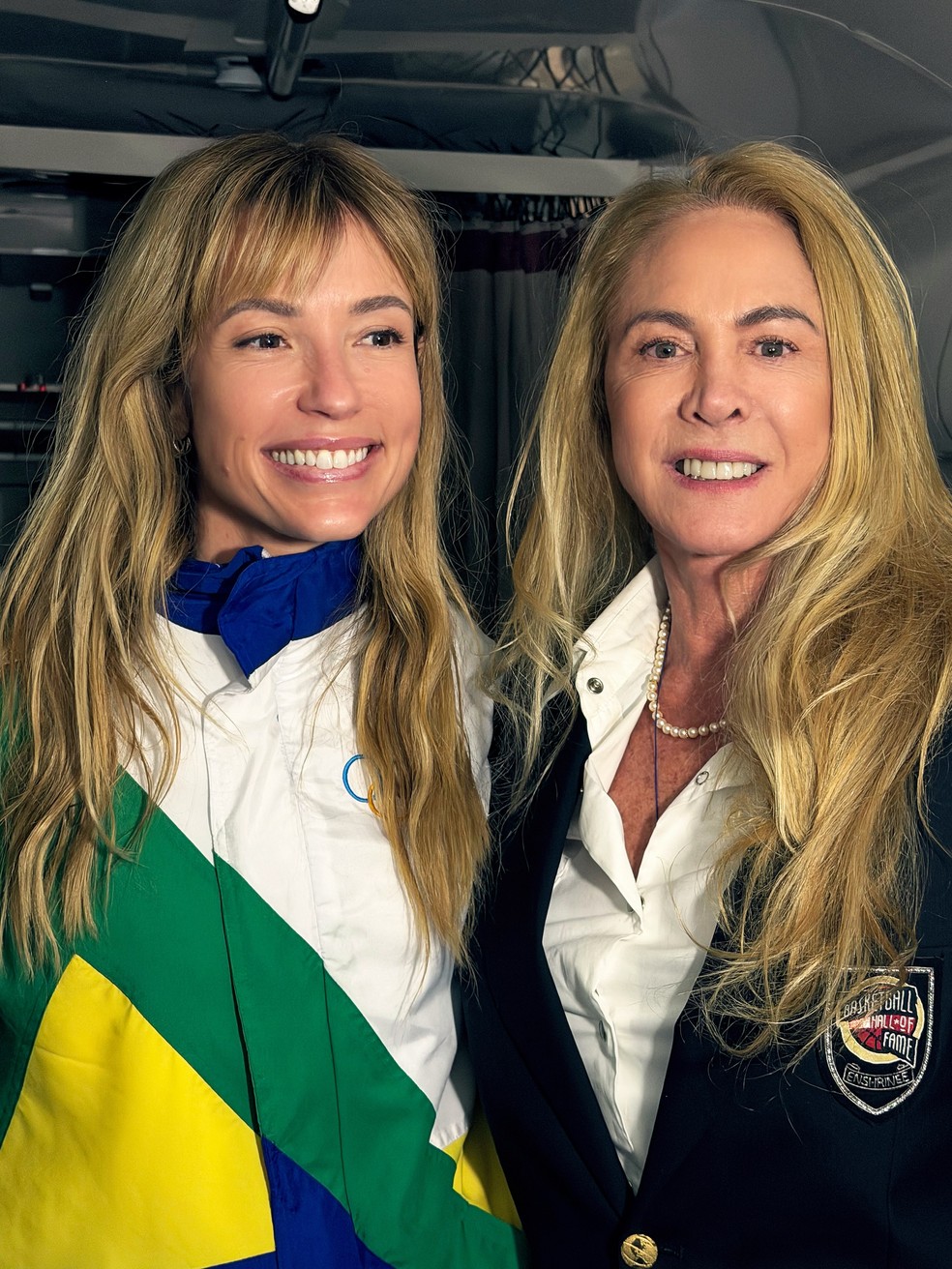 Juliana Didone e Hortência — Foto: Reprodução/Instagram