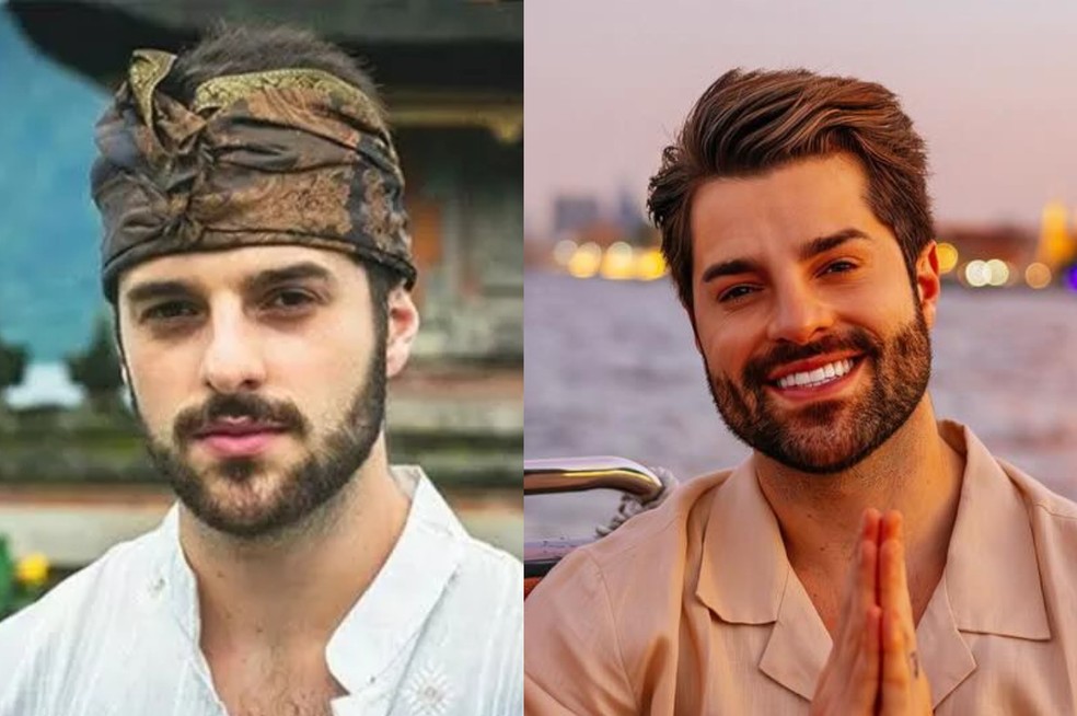 Antes e depois deAlok — Foto: Reprodução/Instagram