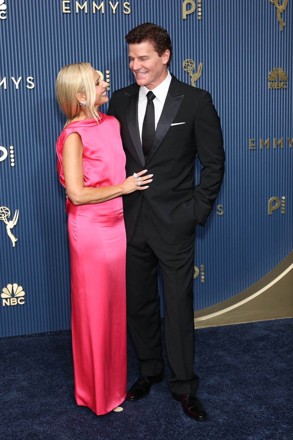 Sarah Michelle Gellar e David Boreanaz — Foto: Getty Images