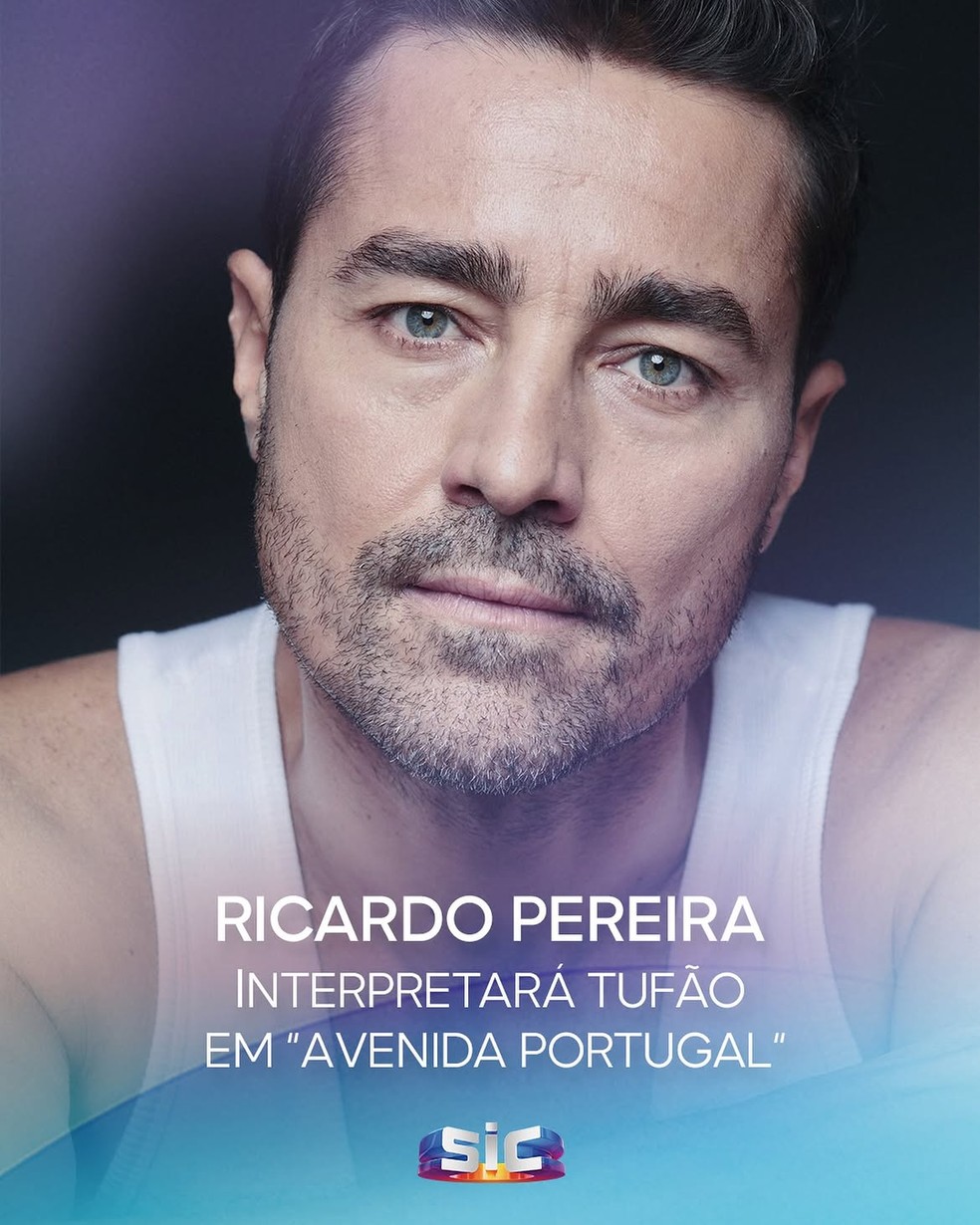 Emissora SIC confirma Ricardo Pereira no papel de Tufão em 'Avenida Portugal', versão local de 'Avenida Brasil' — Foto: Reprodução/Instagram